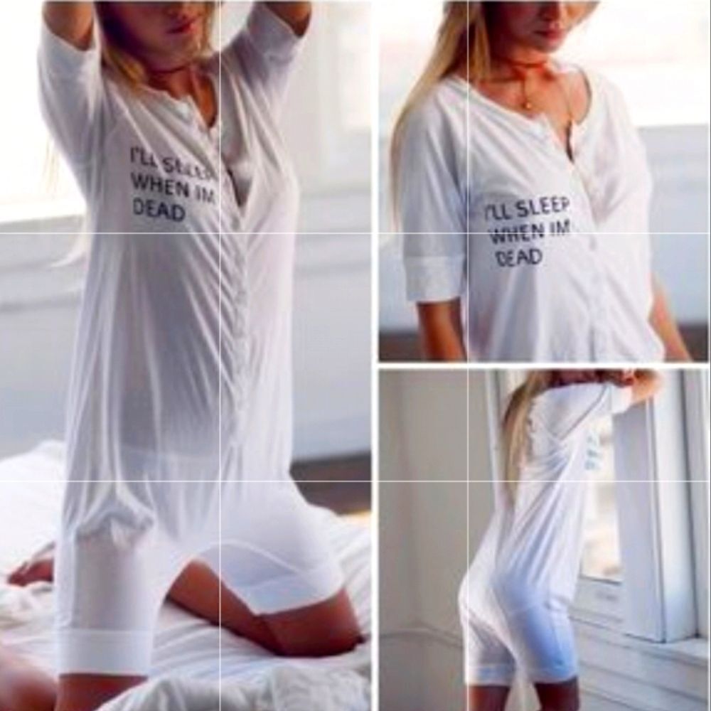 Nwt Daydream Nation/Dolls Kill I'll Sleep When I'm Dead Romper — image 3 of 8